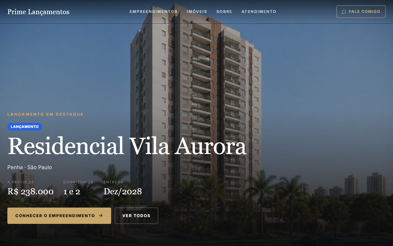 Prévia Lançamento Prime